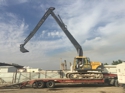 Long-reach excavator (18m)